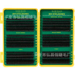 European and American cross-border hot-selling false eyelash set 30D-100D Amazon bestseller hot melt cluster lashes segmented self-application