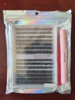 European and American cross-border dense large-volume 280 clusters D-curve DIY eyelashes segmented single-cluster lash extension wholesale