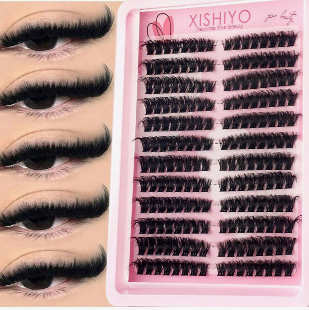 o1cn01apdirj1pvyfijhqva 2219025691847 0 cib.jpg Cross-border bestseller large capacity mixed single cluster flower false eyelash set DIY segmented thick curly eyelashes