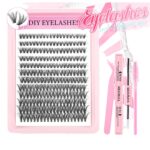 European and American best-selling eyelash book 30D-100D thick European and American large-capacity mixed eyelashes hot-selling Amazon eyelash book