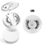 Pingdu Factory Three-Magnet Soft Magnetic False Eyelashes Little Devil Magnetic Eyelashes All-in-One Box Glue-Free Natural Thick