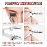 Cross-border best-selling magnetic eyelashes, little devil natural style, glue-free, reusable, upgraded magnetic false eyelashes
