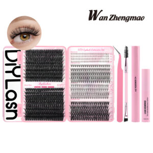 Spiky Lashes Eyelash Book Pointed Fairy 30D European and American Amazon Best Seller DIY Segmented Cross-border False Eyelashes