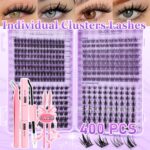 Amazon Cross-Border Best-Selling False Eyelash Set, Wheat Spike Pure Wild Autumn Maple Leaf Triple Fishtail, Large Capacity Hot Melt Cluster Lashes
