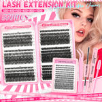 European and American best-selling eyelash book 30D-100D thick European and American large-capacity mixed eyelashes hot-selling Amazon eyelash book