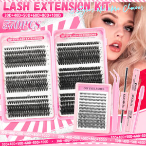 European and American best-selling eyelash book 30D-100D thick European and American large-capacity mixed eyelashes hot-selling Amazon eyelash book
