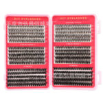 Cross-border bestseller DIY 30D50D80D large-capacity mixed eyelash book, thick and curly 8-16mm, factory soft false eyelashes