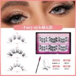 Magnetic False Eyelashes Integrated Case Glue-Free Magnetic Lashes Natural Thick Reusable Factory Wholesale