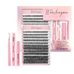 Cross-border new product customized false eyelash tool kit multiple styles personalized thick curly eyelash charm electric eyes