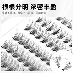 Customized export cross-border best-selling style false eyelash set 30D40D kit Diy cluster s lashe