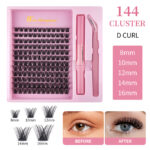 Amazon Hot Selling DIY Cross-border False Eyelashes Temu Shein Amazon European and American False Eyelashes Foreign Trade Wholesale