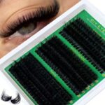 Wholesale Fluffy Segmented Eyelash Extension Kit DIY Set for Cross-border EU/US 60D 80D False Lashes