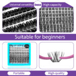 Private Label DIY Lash Cluster Kit Custom Individual Lashes
