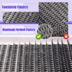 European and American cross-border dense large-volume 280 clusters D-curve DIY eyelashes segmented single-cluster lash extension wholesale