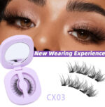 New cross-border fox-style magnetic eyelashes, natural born-feel soft magnetic lashes, integrated box, reusable