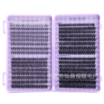 Cross-border bestseller 20D/30D/40D/50D 640 clusters lash book large capacity false eyelashes D curl source factory