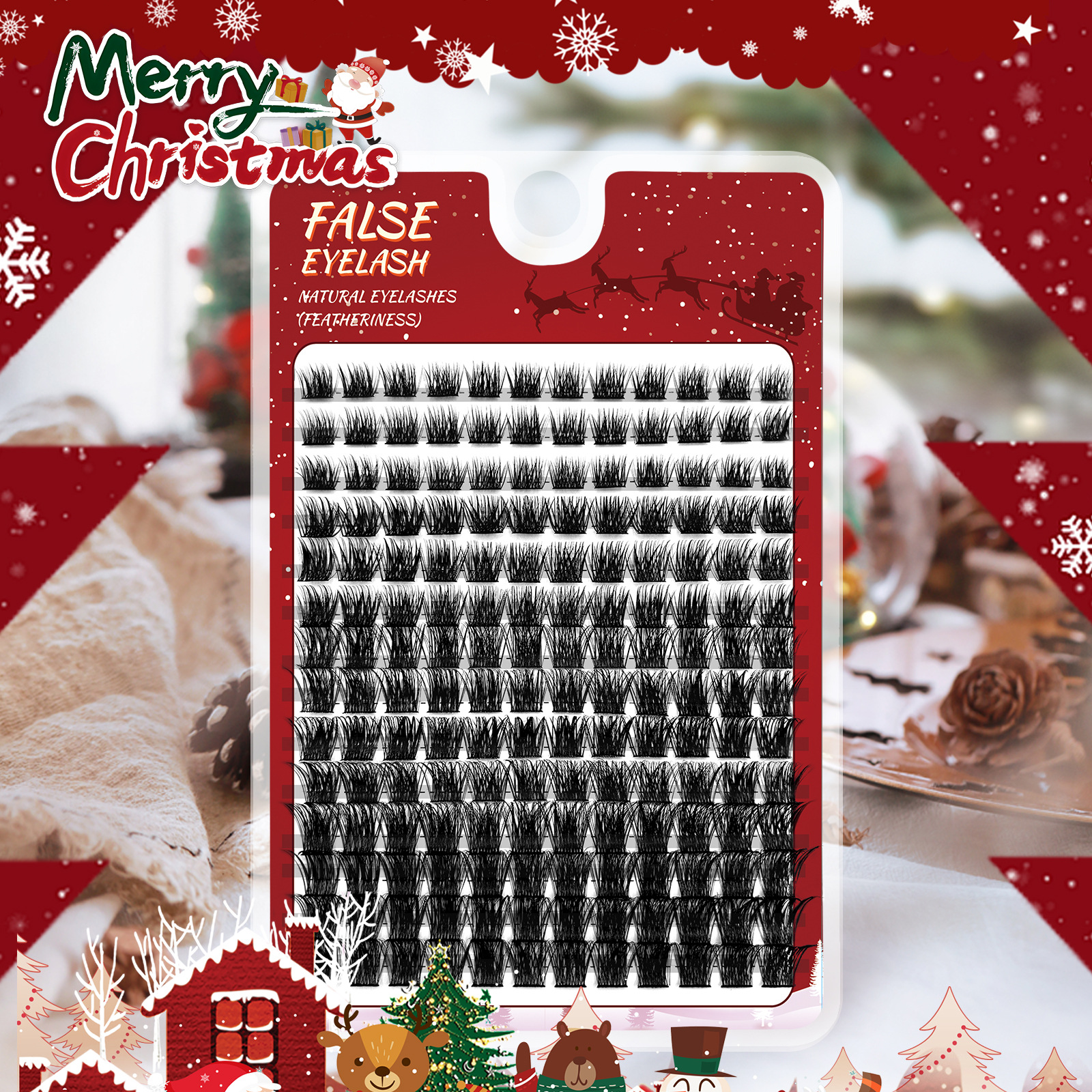 o1cn01gl9sdu1pvyfcxfdlk 2219025691847 0 cib.jpg Cross-border 40D brown segment false eyelashes mixed DIY large capacity thick curly self-lash hot melt cluster manufacturer