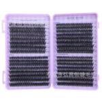 Cross-border bestseller 50D/60D/80D 640 clusters eyelash book large capacity false eyelashes D curl source factory