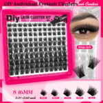 Private Label DIY Lash Cluster Kit Custom Individual Lashes