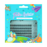 Cross-border false eyelash design and development, hot-selling false eyelash set cluster lashes, factory wholesale customization