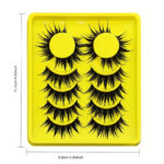 Wholesale comic wet tip little devil false eyelashes, black stem, thick, one-piece, full strip, natural simulation thick style