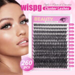 Cross-border DIY segmental cluster lashes, 3 styles, thick mixed pack, large capacity lash book, family set