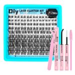 DIY segment false eyelash set, source super factory, cross-border spot direct shipping, wholesale supported, one-stop supply