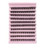 Cross-border DIY single-cluster self-applied false eyelashes, mixed pack, thick and curly, segmented cluster false eyelashes