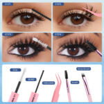 American Cross-border Fairy Wheat Stalk Fine Stem Natural False Eyelash Set 10-16mm Round Eye Enlarging