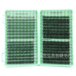 European and American cross-border best-selling false eyelash set 640 clusters hot melt flower lashes 20D30D40D50D large capacity 32 rows