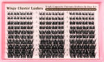 Cross-border large-capacity DIY segmented eyelash extensions D-curve thick fluffy soft single cluster lashes 8-16mm