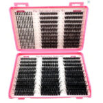 Pingdu Cross-Border Best-Selling DIY False Lashes Segmented Simulation Natural欧美Thick Curled Mixed Assorted Lash Book