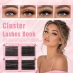 DIY False Eyelash Cluster Lash Book 544PCS 60D 100D 120D 150D Mixed 10-16mm Cross-border In Stock