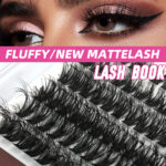 Pingdu Factory New Cross-border False Eyelashes DIY Single Cluster Fluffy Thick Curled欧美 Hot Melt Flower Lashes 60P