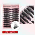 Cross-border DIY segmented 10-row lashes, fluffy natural thick 30--100Pcs series 3D false eyelash extension