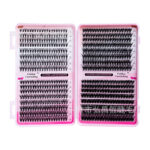 30D/40D/60D/80D Mixed 32 Rows Eyelash Book False Eyelashes Factory Stable Supply Fluffy Dense Style
