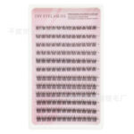 European and American cross-border bestseller Amazon triple fishtail cluster DIY self-application segmented single-cluster false eyelashes soft and fine