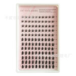 Cross-border best-selling false eyelash set DIY self-lamination autumn maple leaf segmented single cluster soft fine stem large capacity