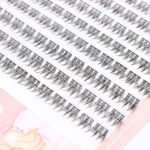 10 Rows Bulk Spiky False Lashes Pure Desire White Moonlight Lazy Three-Step Pure Wild Little Devil Mix