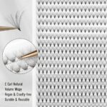 Cross-border Europe/US 10D20D tapered tip glue dot cluster long self-adhesive false eyelashes curled natural style
