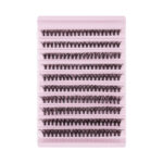 30P40P Hot Melt Cluster Eyelashes Segmented Self-Lashing Thick Natural Stage Flat False Eyelashes Segmented Lashes