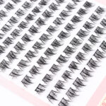 10 Rows Bulk Spiky False Lashes Pure Desire White Moonlight Lazy Three-Step Pure Wild Little Devil Mix