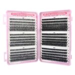 30P-100P Mixed Eyelash Book Wholesale Factory Single Cluster Natural Clear Segmented Idol False Eyelashes Curled