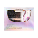 Cross-border DIY segmented false eyelashes, thick and natural for Amazon Europe/America, single-cluster lash extensions 30D40D
