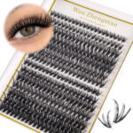 DIY Sectional False Lashes 14 Rows Large Capacity Set 30D 40D Combination Hot Melt False Lash Kit