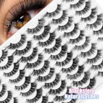European and American cross-border hot-selling Amazon blister box imitation mink false eyelashes wholesale beauty tools