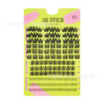 Cross-border e-commerce DIY segment false eyelashes, Russian hot-selling long cross dense false eyelashes factory direct supply