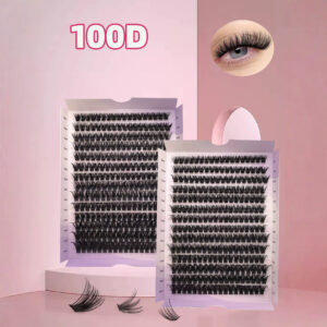 Pingdu factory segment cluster false eyelashes, European and American cross-border false eyelash book, DIY lashes, fake eyelashes wholesale
