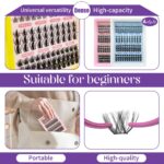 12Row DIY Cluster Lashes Private Label Custom False Lash