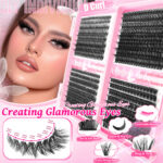 European and American hot-selling butterfly set, large capacity thick style 40D60D80D100D eyelash book tool set